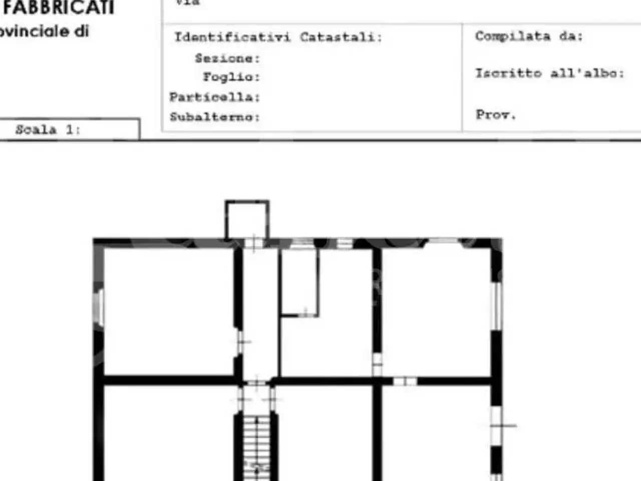 Albergo in Via di Villa Comunale  1, Fiuggi, {3} - Planimetria 1