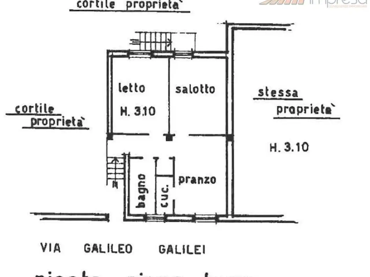 Capannone in Via Galileo Galilei 22, Bresso, {3} - Planimetria 1