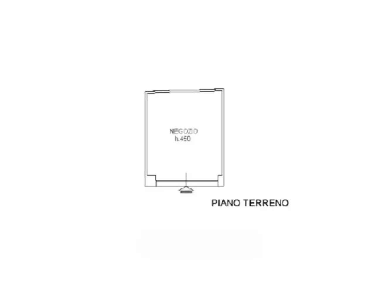 Negozio in Via di Novoli, Firenze, {3} - Planimetria 1