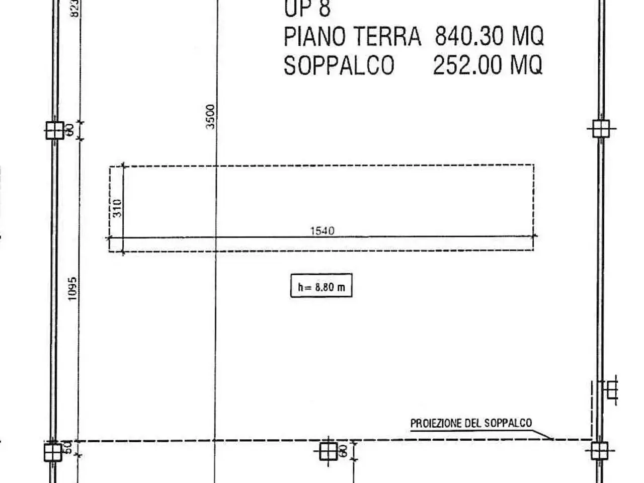 Capannone in Via I Maggio 86, Concorezzo, {3} - Planimetria 1