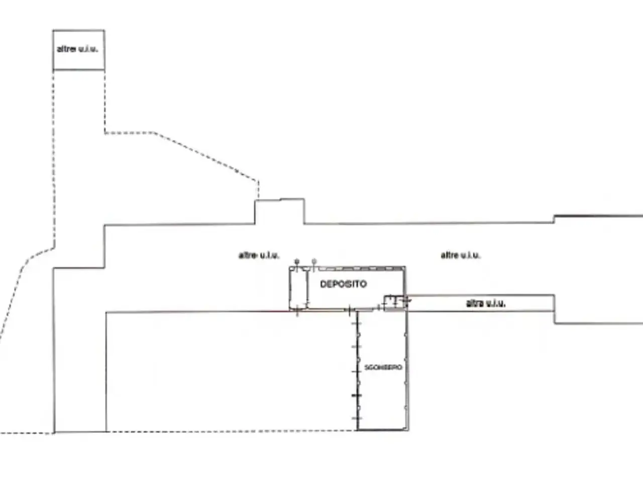 Magazzino in Via Privata Europa 6, Calco, {3} - Planimetria 1
