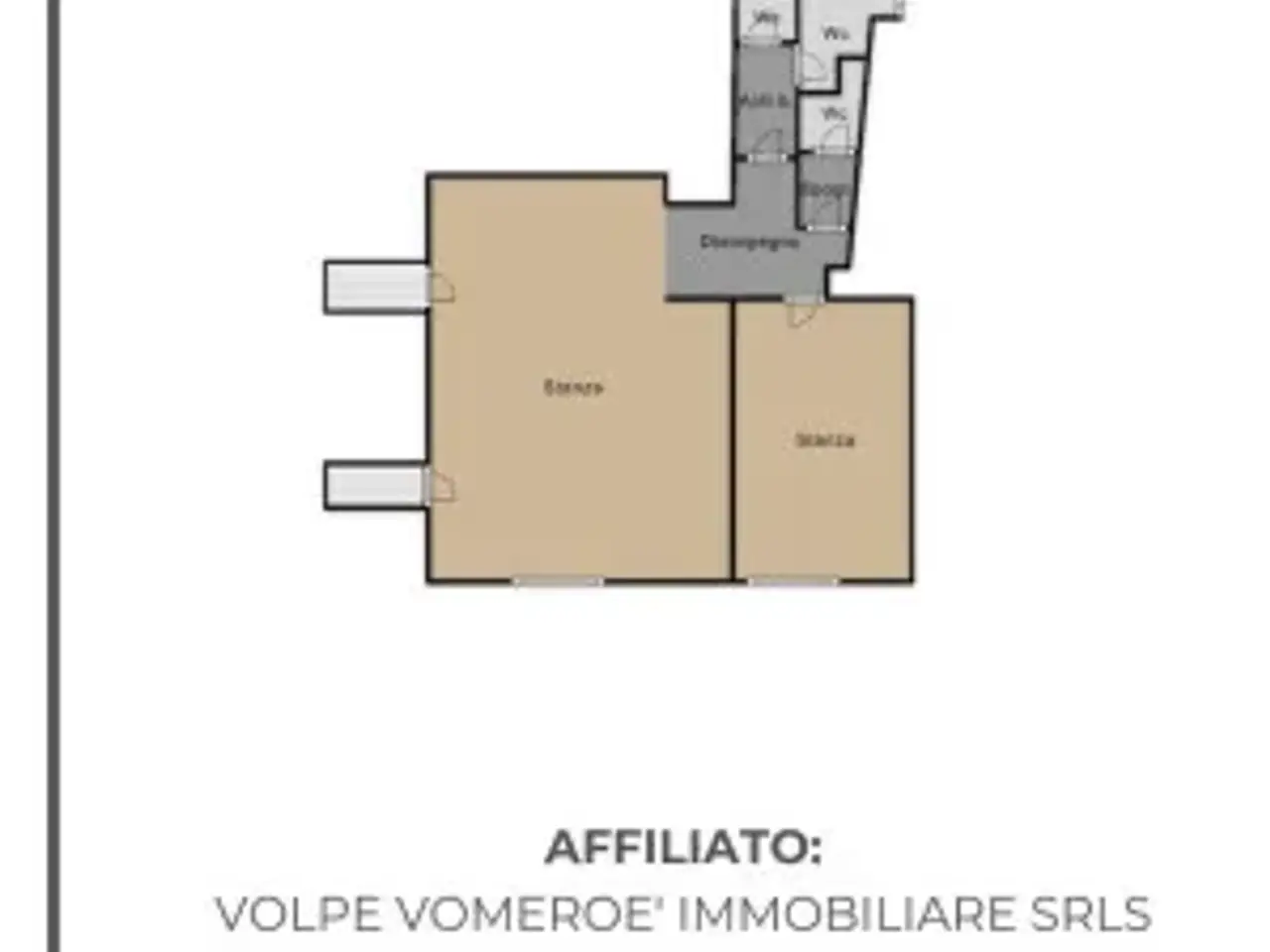 Negozio in Via Belisario Corenzio 4, Napoli, {3} - Planimetria 1