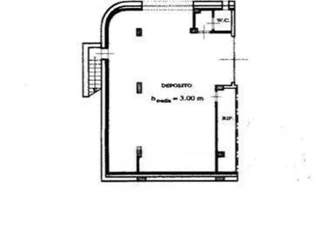 Negozio in Corso Sicilia, Tremestieri Etneo, {3} - Planimetria 1