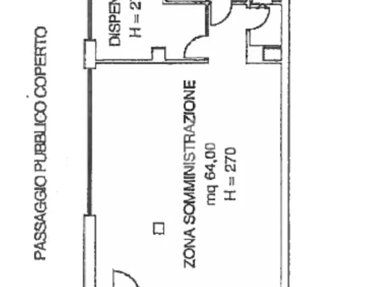 Negozio in Via Lucchini, Cremona, {3} - Planimetria 1