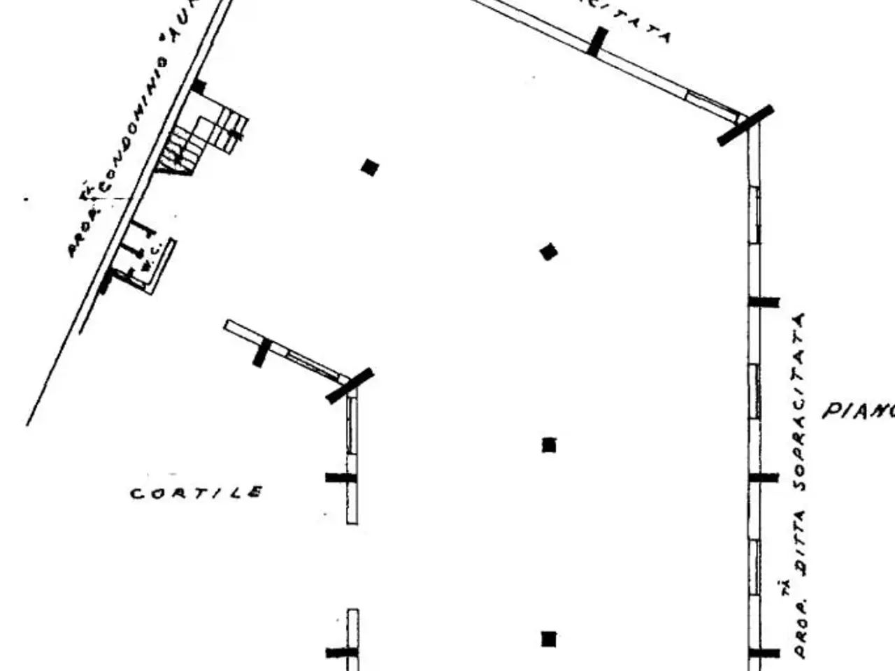 Negozio in Viale Guglielmo Marconi 50, Romano Canavese, {3} - Planimetria 1