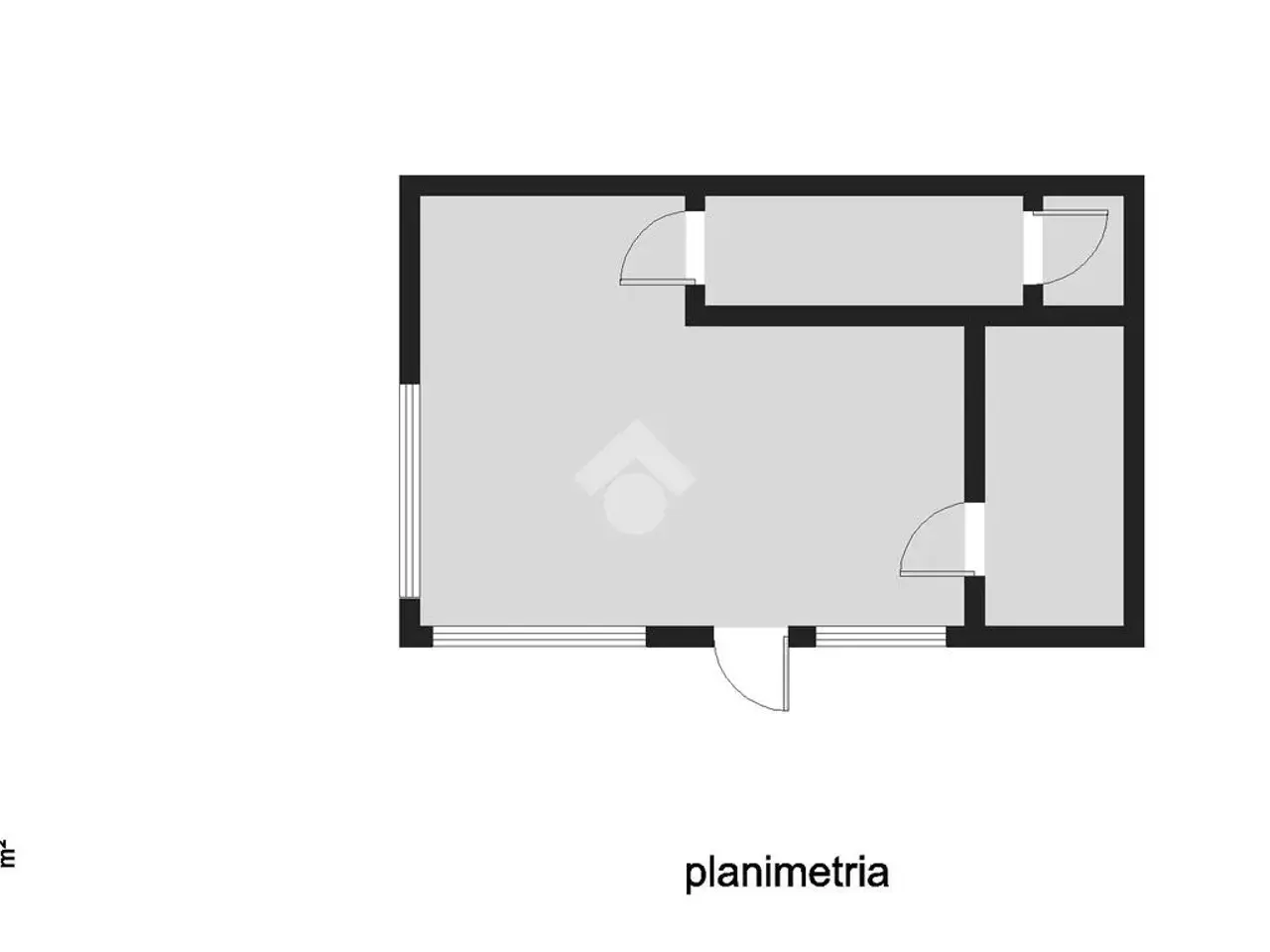 Negozio in Piazza Dante Alighieri 7, Camposampiero, {3} - Planimetria 1
