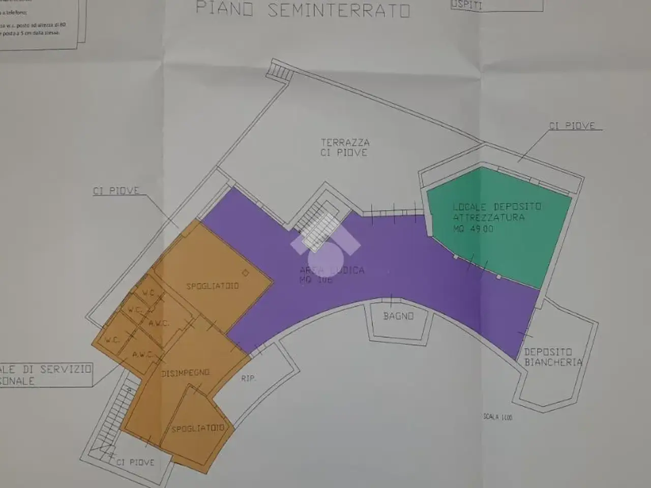 Palazzina commerciale in , Quartu Sant'Elena, {3} - Planimetria 1