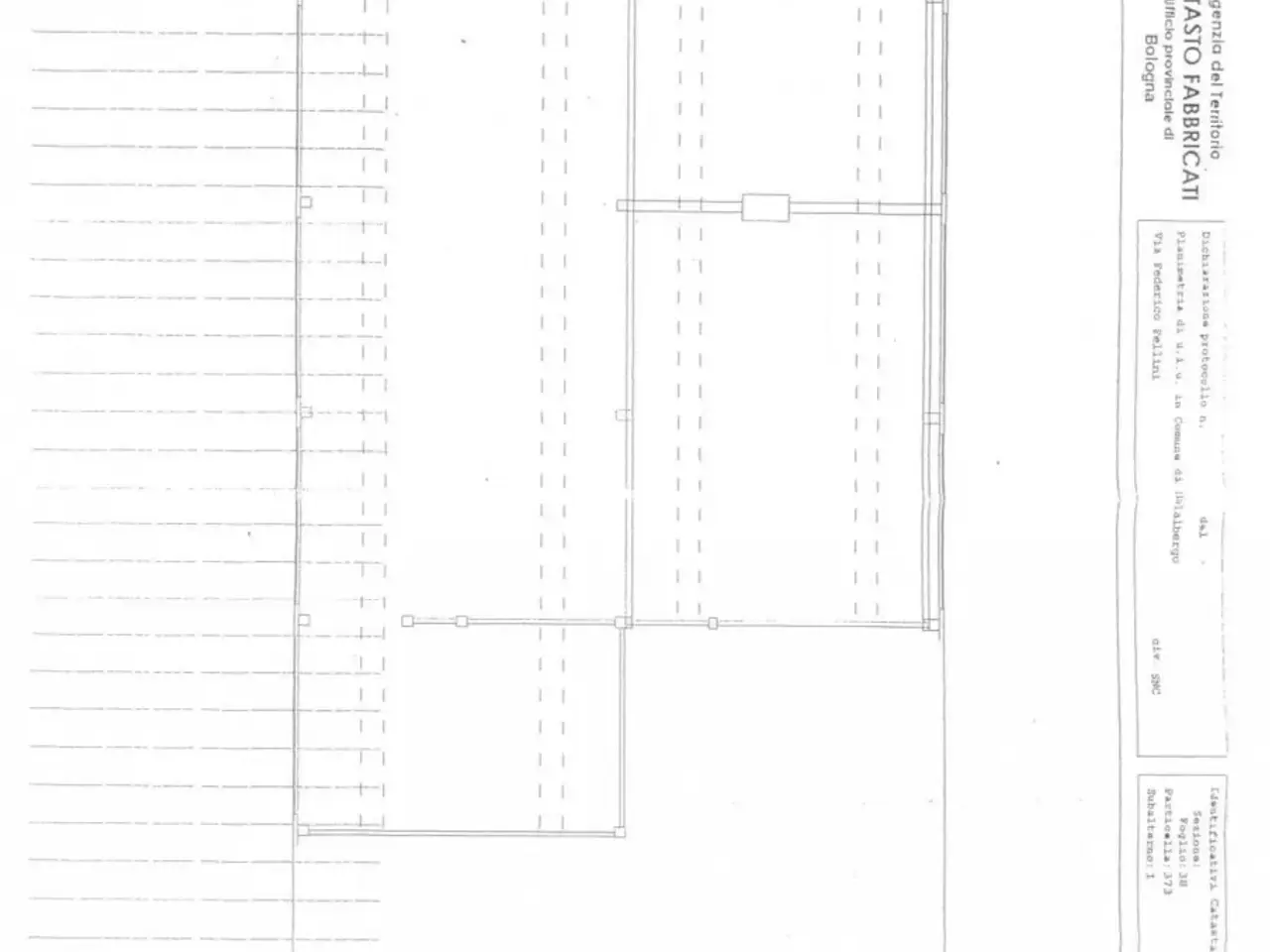 Capannone in Via Fellini, Malalbergo, {3} - Planimetria 1