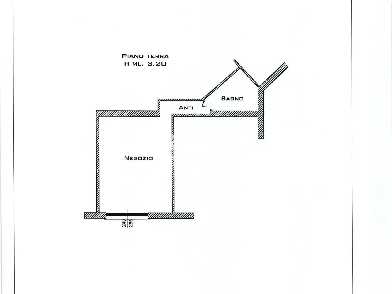Negozio in Viale Don Minzoni 5, Modena, {3} - Planimetria 1