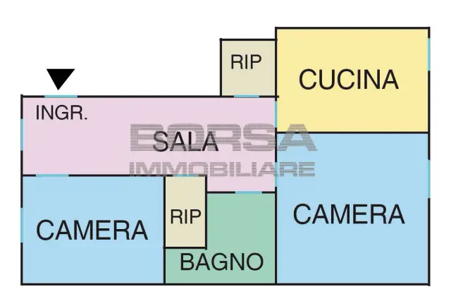 Quadrilocale in Via del Forte San Pietro 16, Livorno - Foto 1