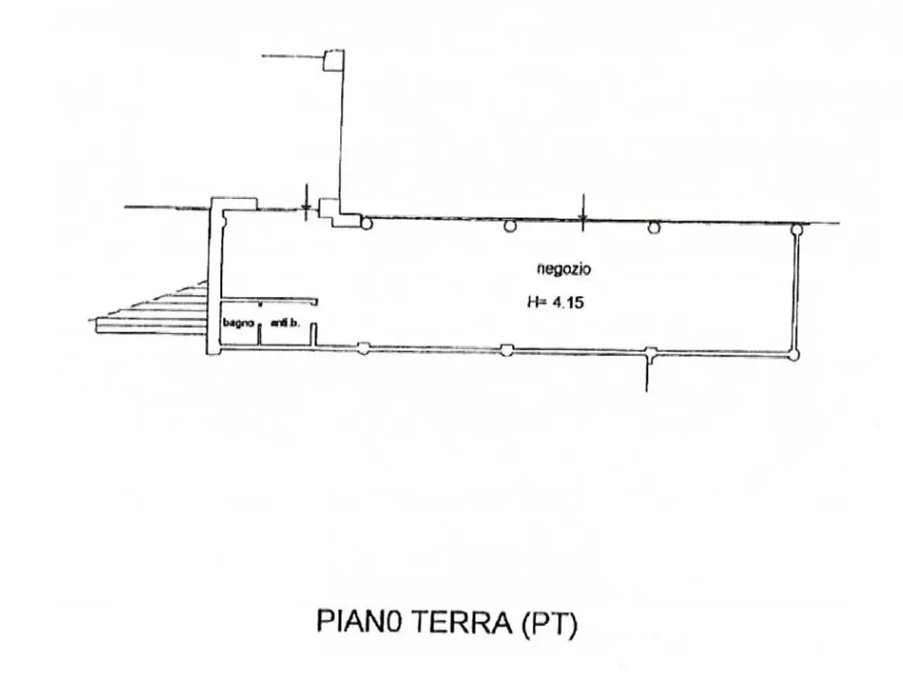 Negozio in Corso Giacomo Matteotti, Lecco, {3} - Planimetria 1