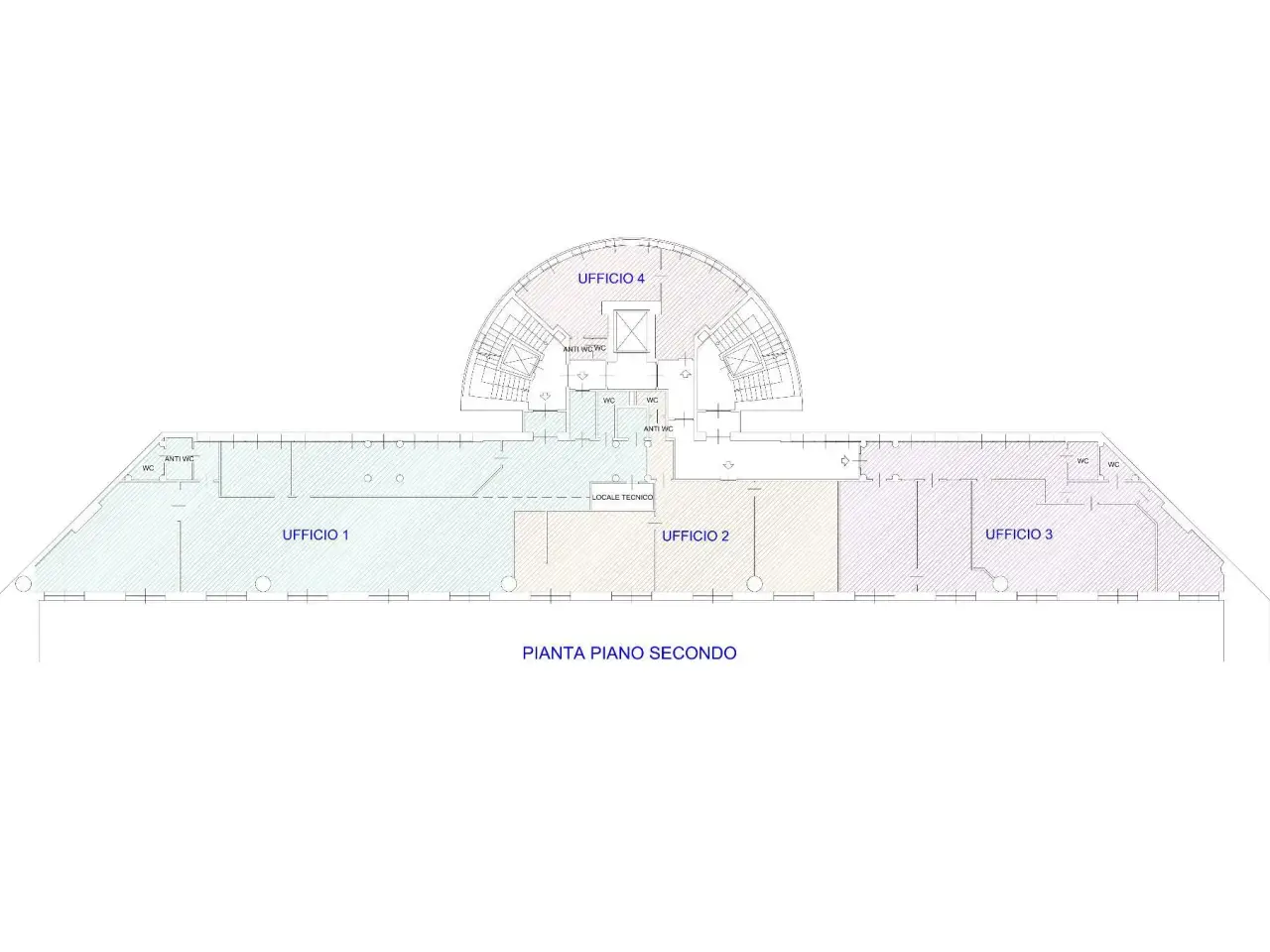 Ufficio in Corso Orbassano 336, Torino, {3} - Planimetria 1