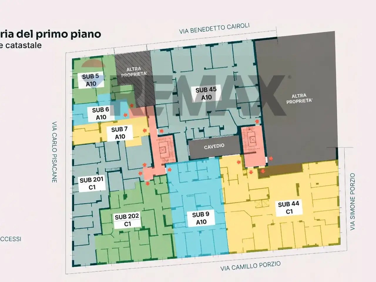Negozio in Via Carlo Pisacane 29, Napoli, {3} - Planimetria 1