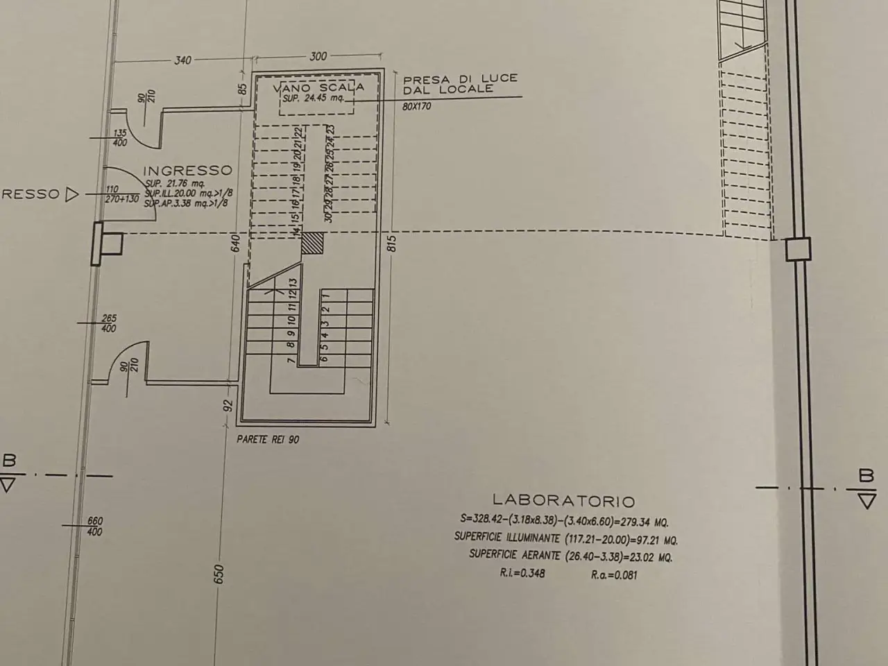 Ufficio in Strada Sant'Anna , Modena, {3} - Planimetria 1