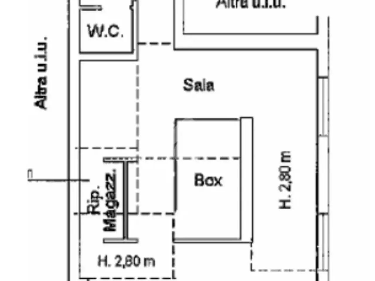 Negozio in Via G. Falcone, Musile Di Piave, {3} - Planimetria 1