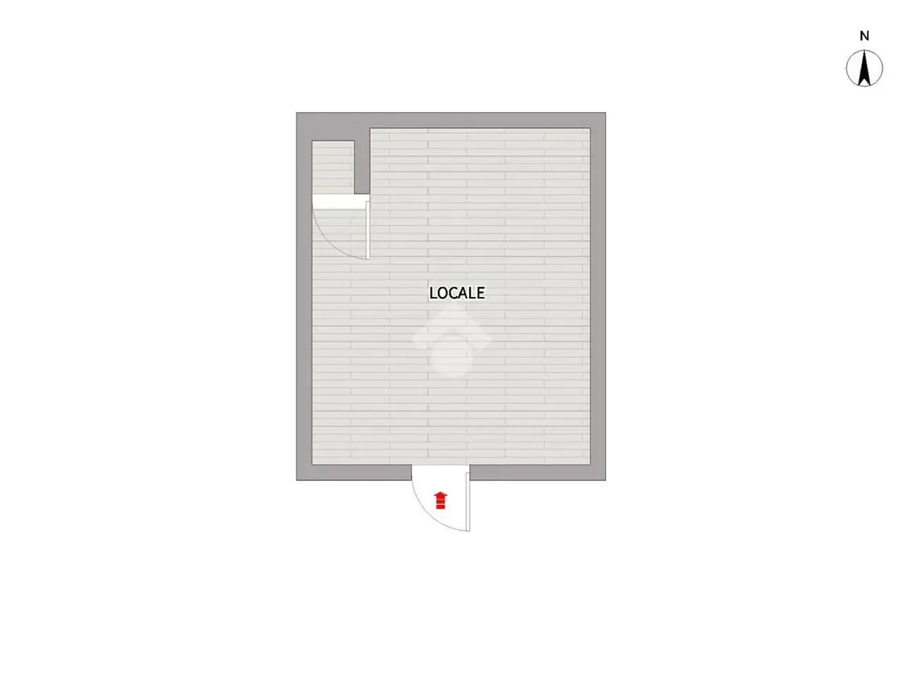 Negozio in Via Nino Bixio 17, Napoli, {3} - Planimetria 1