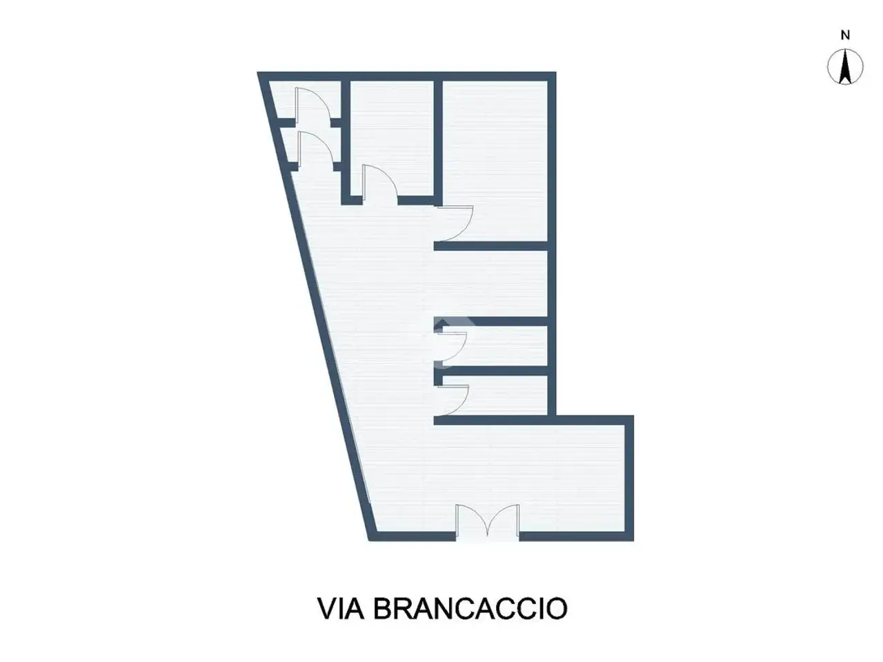 Magazzino in Via Brancaccio 4, Palermo, {3} - Planimetria 1