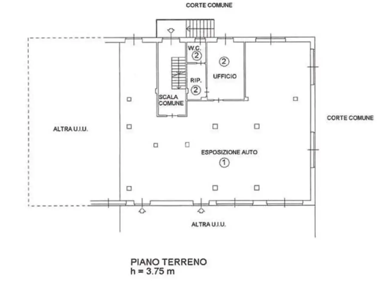 Negozio in Via Susa 95, Chiusa Di San Michele, {3} - Planimetria 1