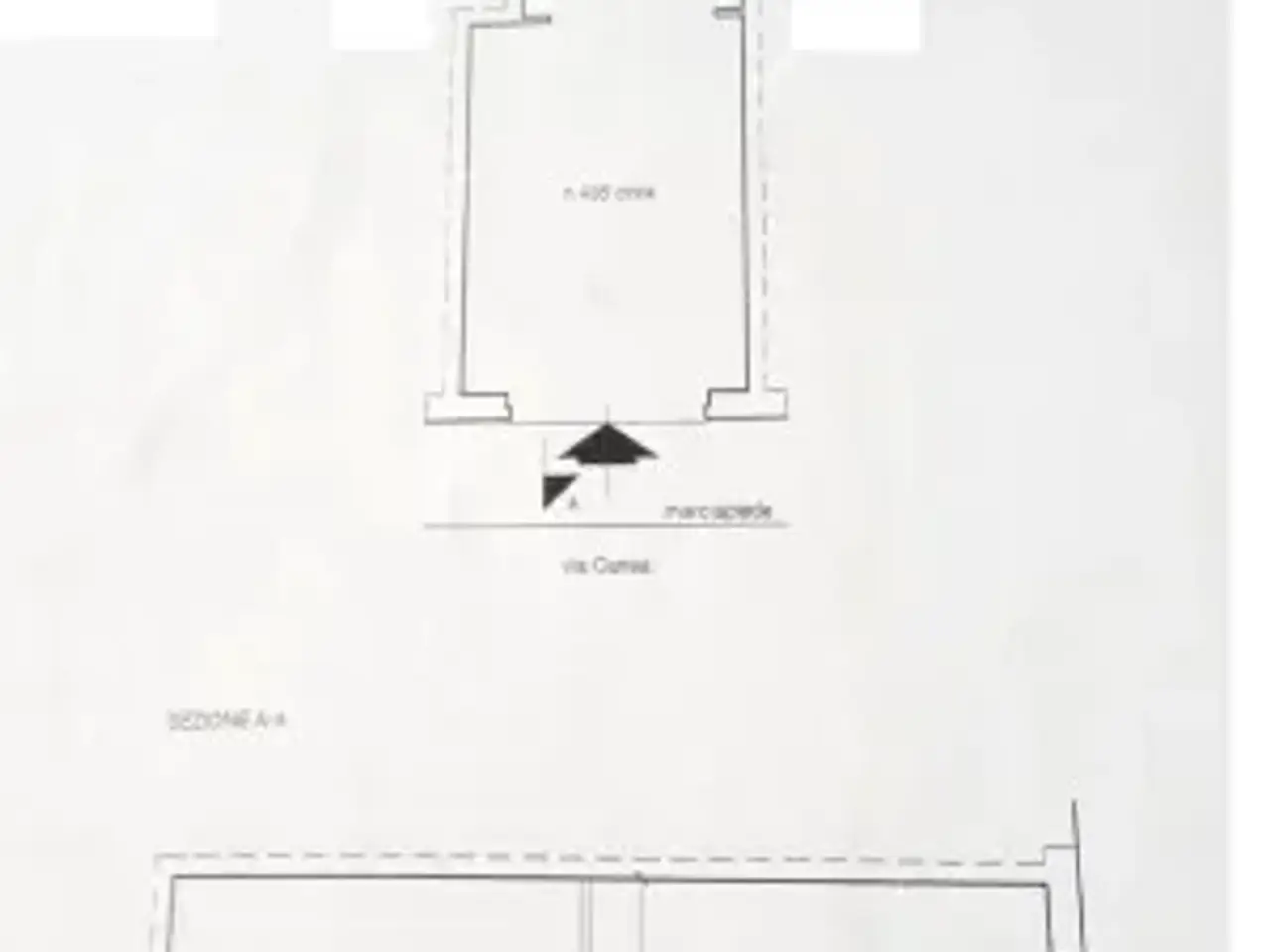 Negozio in Via Bartolomeo Carrea 21r, Genova, {3} - Planimetria 1