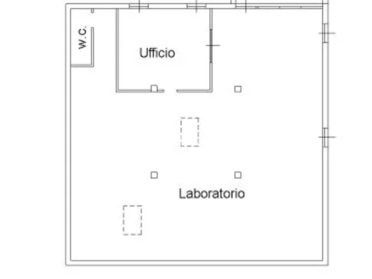 Capannone in Via Antonello da Messina 4/a, Parma, {3} - Planimetria 1