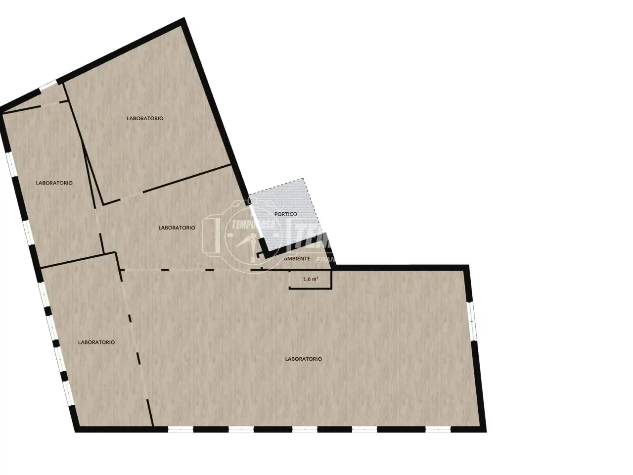 Capannone in Via Francesco Tosi, Canzo, {3} - Planimetria 1