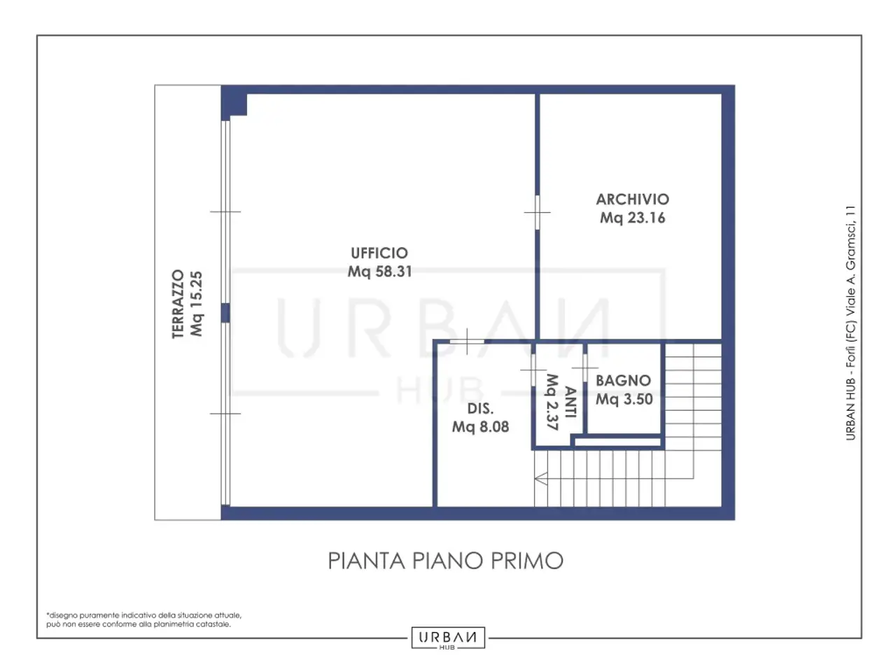 Ufficio in , Forli', {3} - Planimetria 1