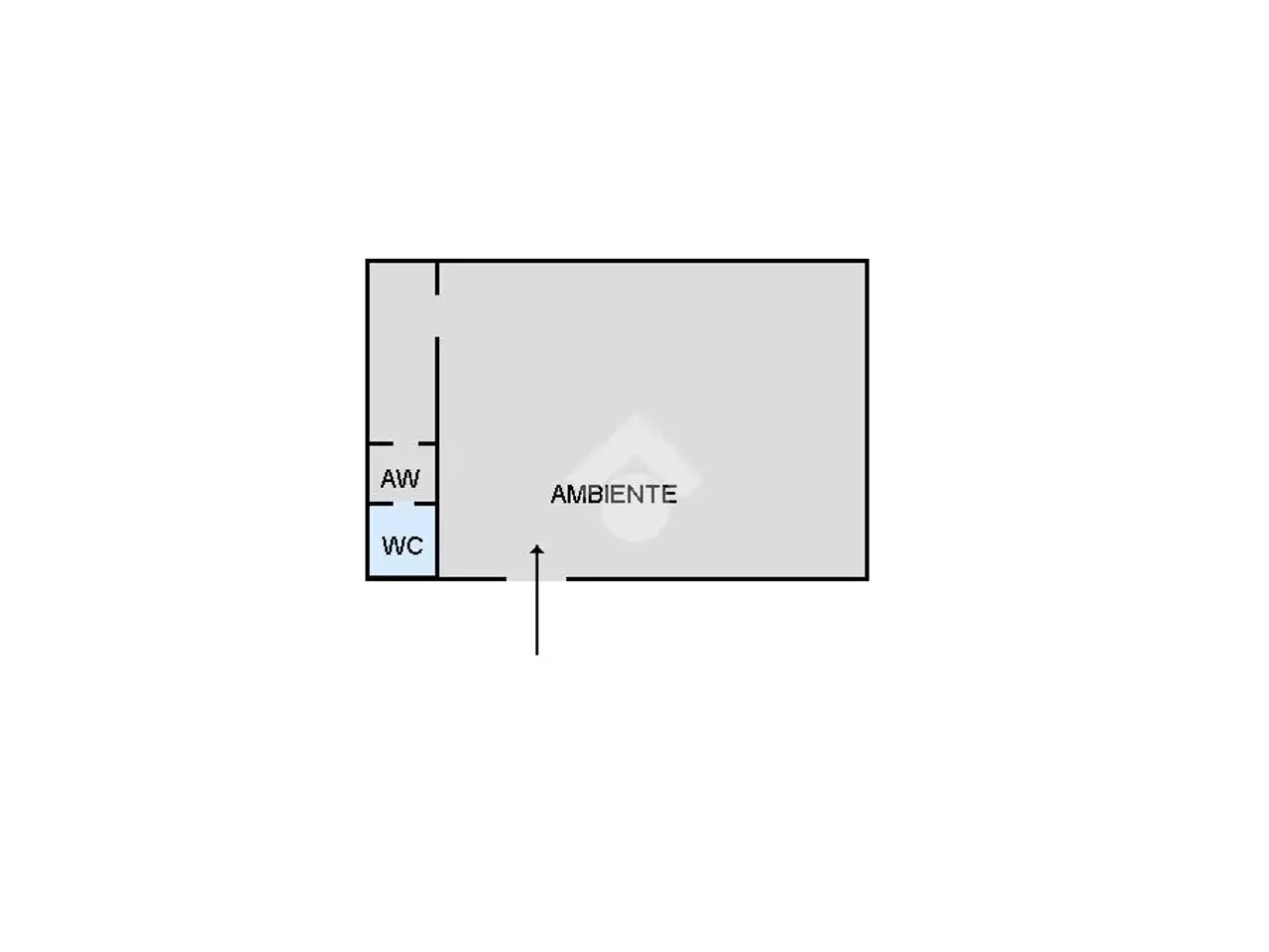 Negozio in Corso Vittorio Emanuele 86, Capaci, {3} - Planimetria 1
