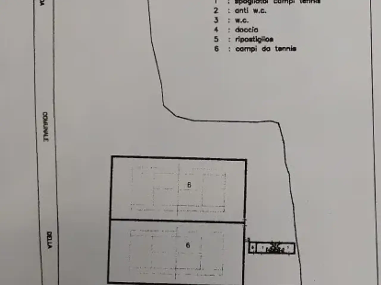 Impianto sportivo in Strada Dota 96, Canelli, {3} - Planimetria 1