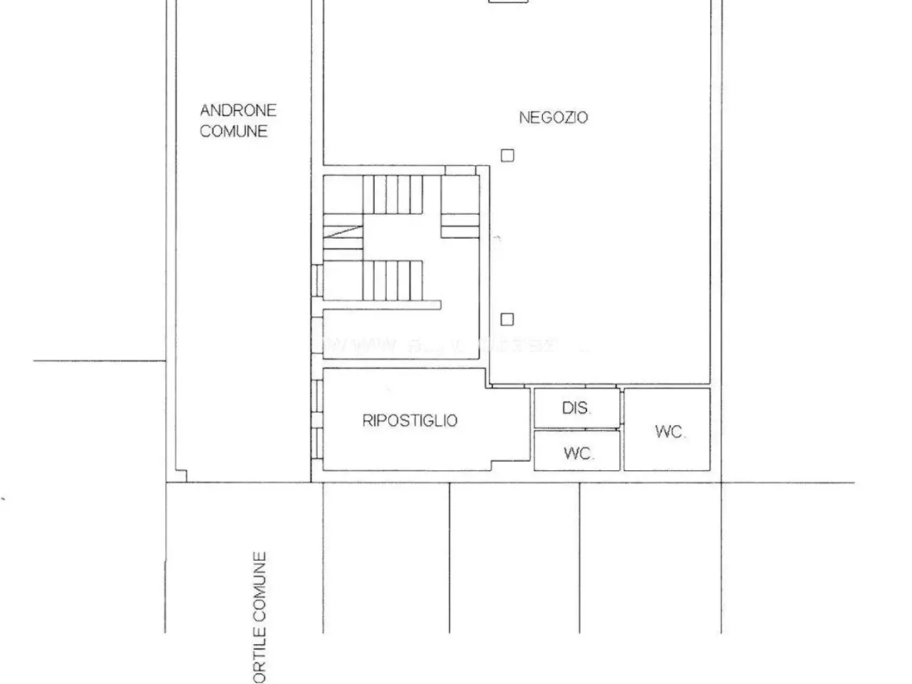 Negozio in Via Carioni, Trescore Cremasco, {3} - Planimetria 1