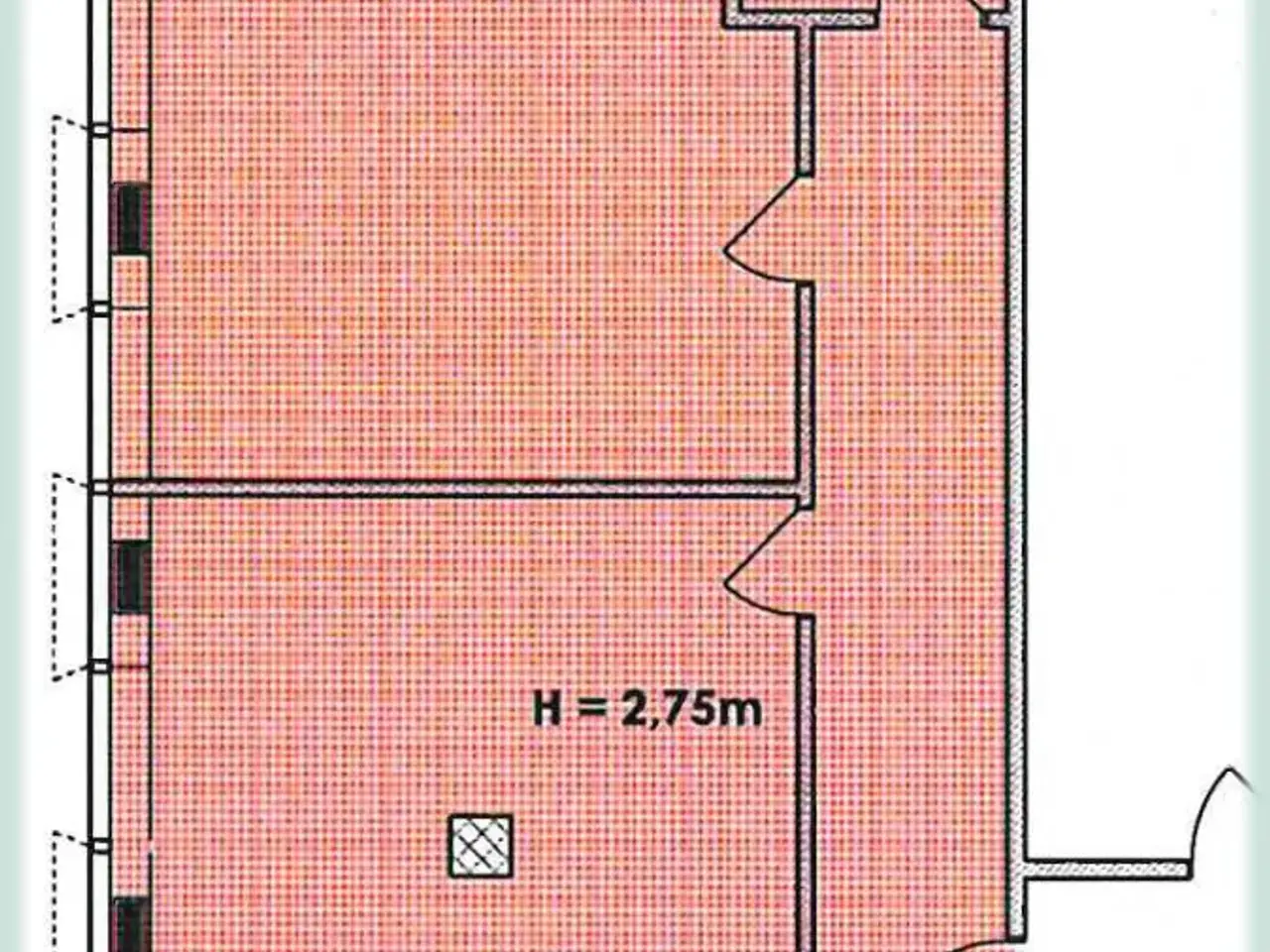 Ufficio in Via Vincenzo Brunacci, Venezia, {3} - Planimetria 1