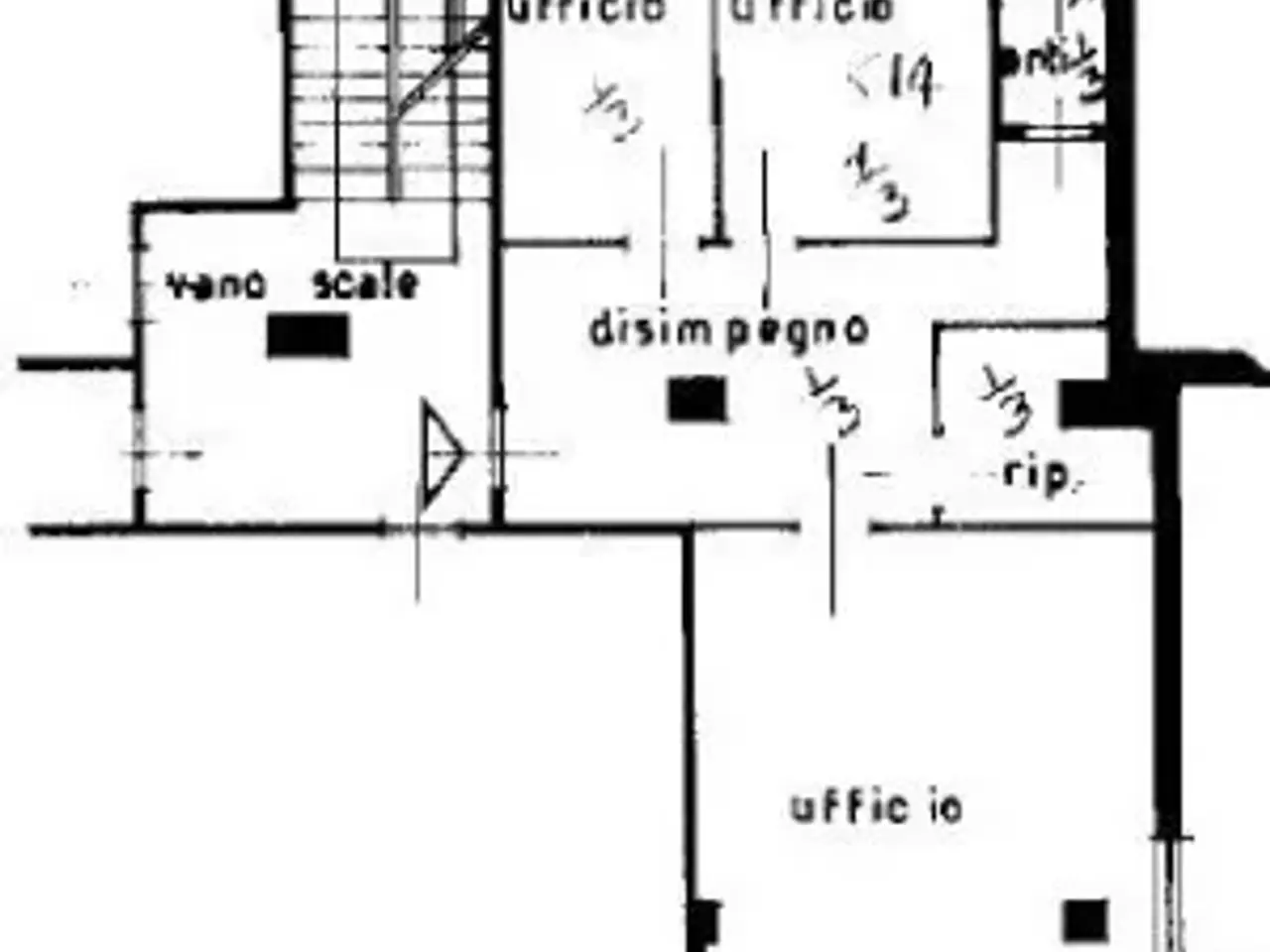 Ufficio in Via 1 Maggio 23, Cervignano Del Friuli, {3} - Planimetria 1