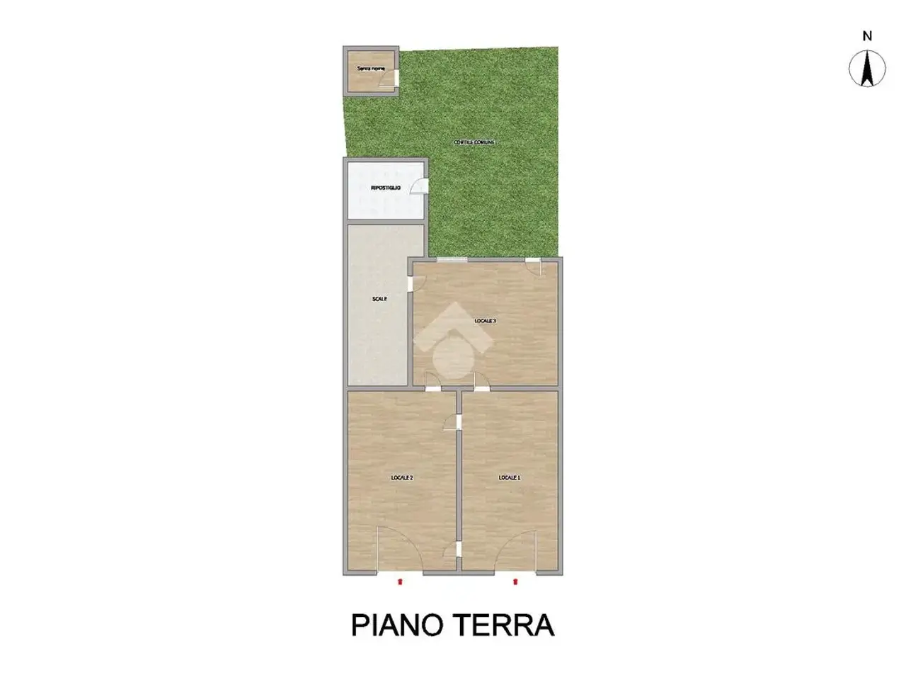 Negozio in Via Dante Alighieri 48, Verolanuova, {3} - Planimetria 1
