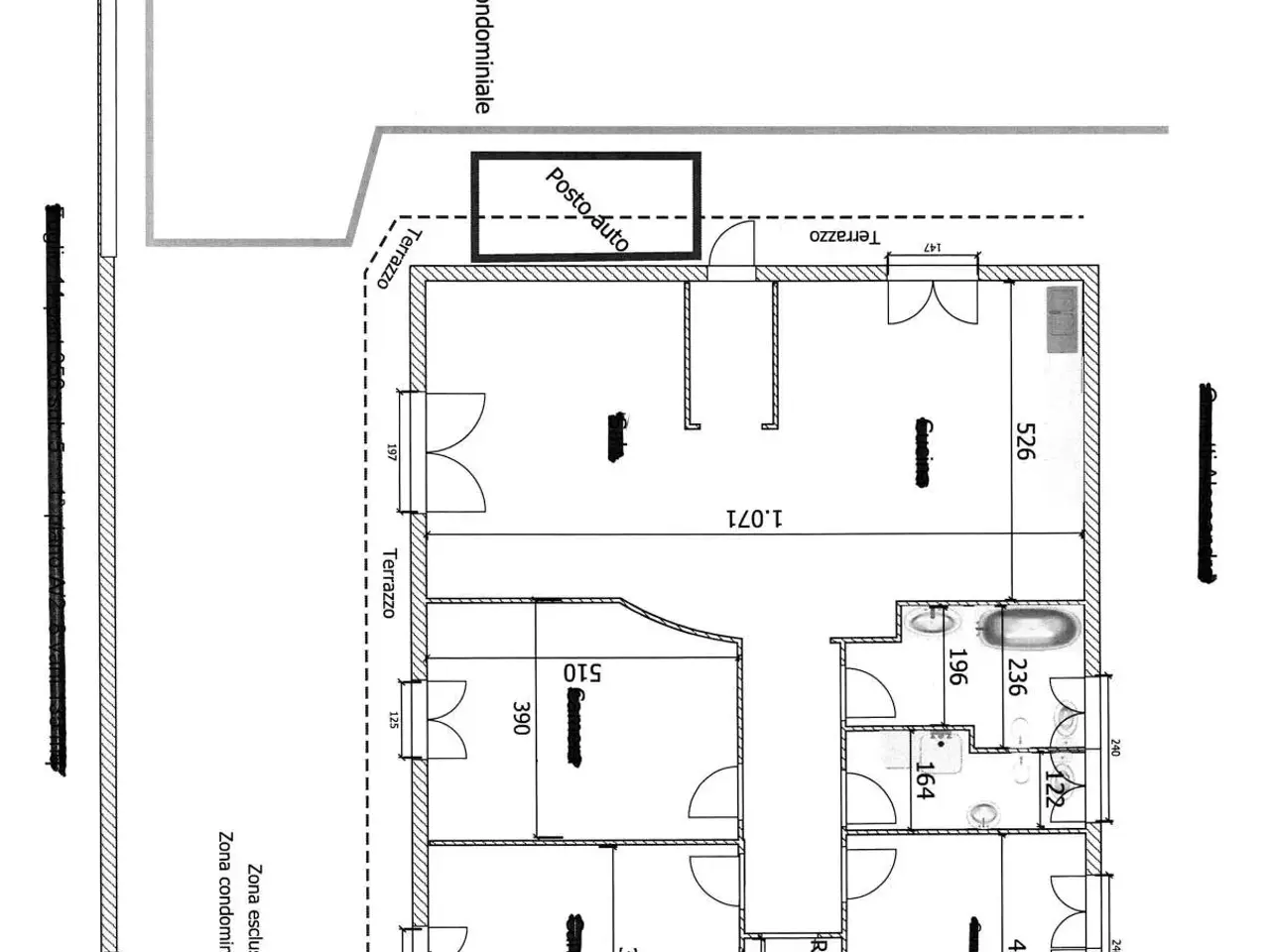 Ufficio in Via La Botte 44, Calcinaia, {3} - Planimetria 1
