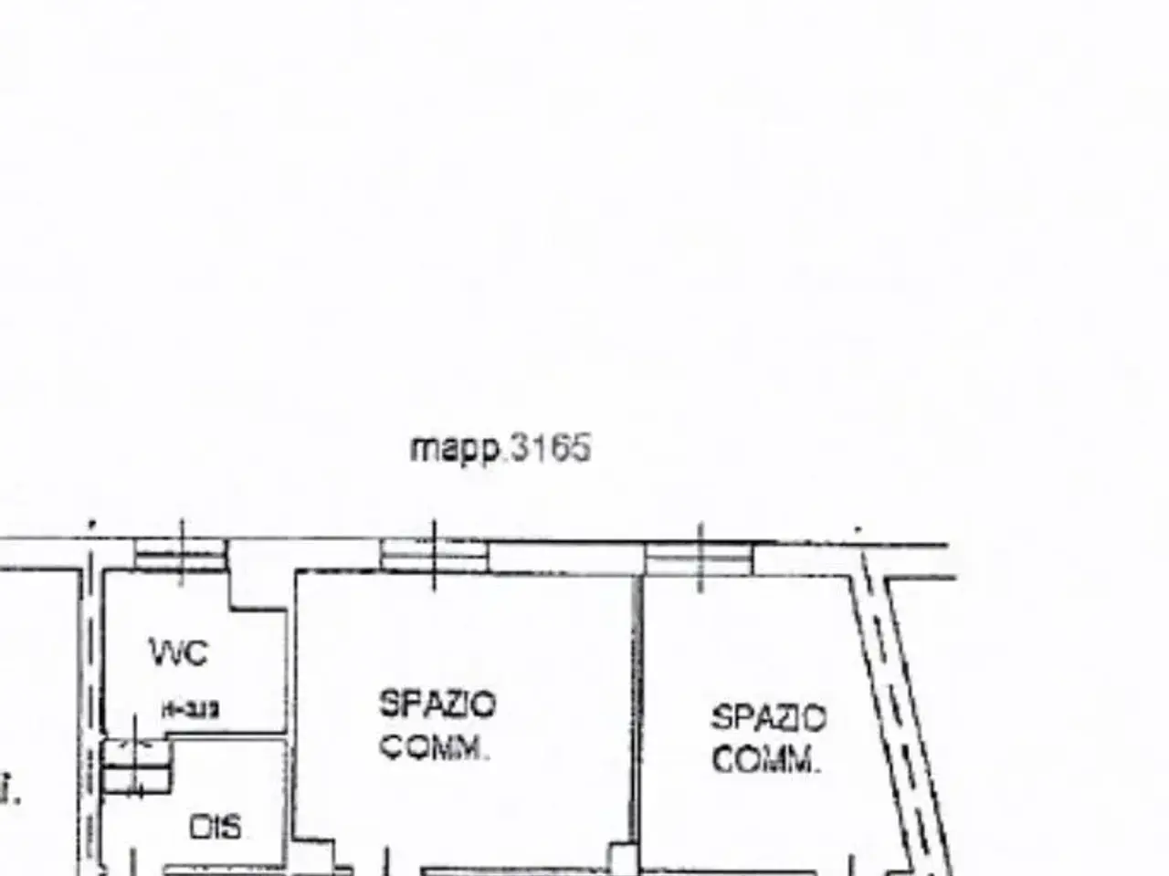Negozio in Via Don Faustino Narcisi 2, Palosco, {3} - Planimetria 1