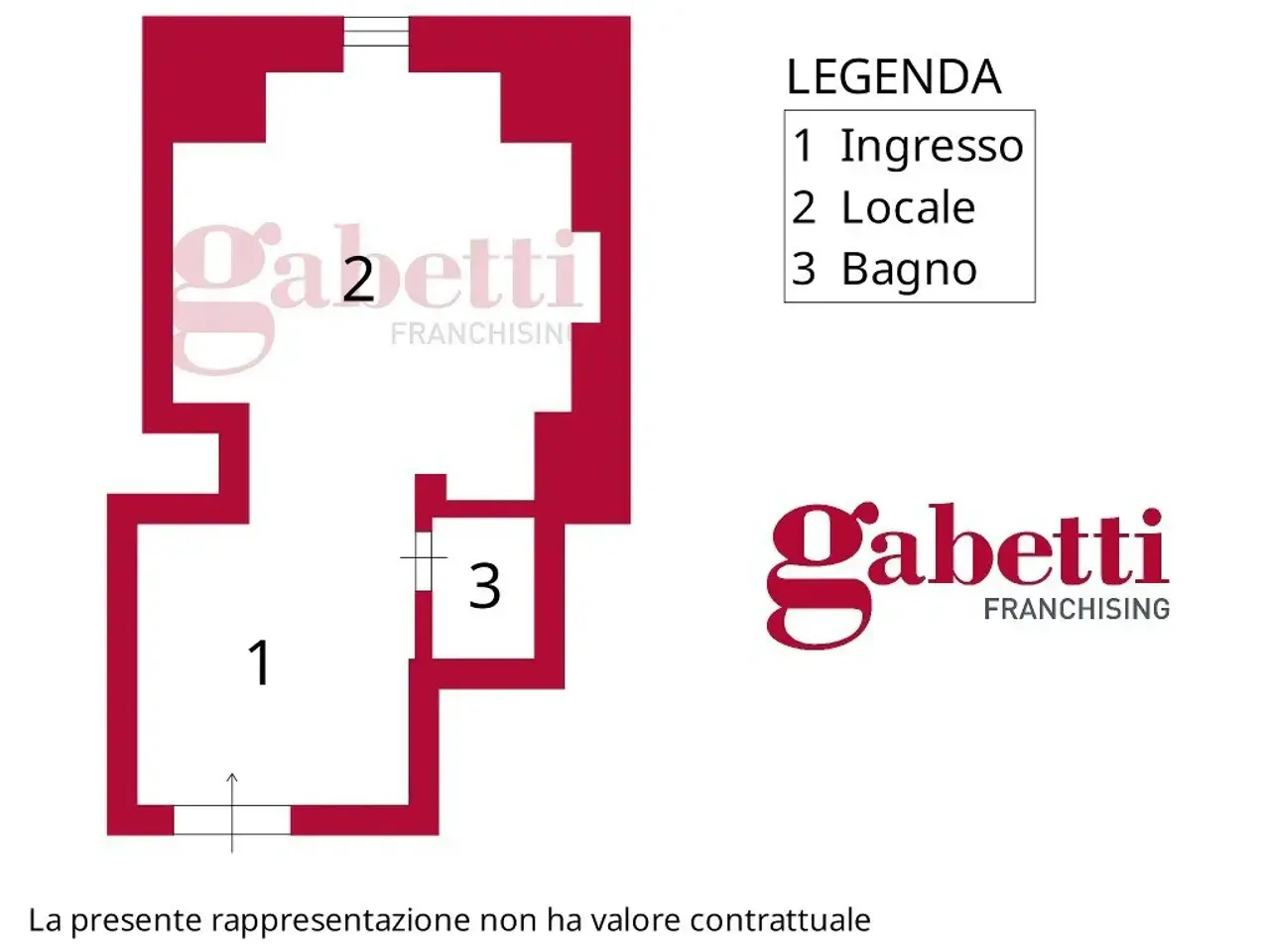 Negozio in Piazza Matteotti, Salerno, {3} - Planimetria 1