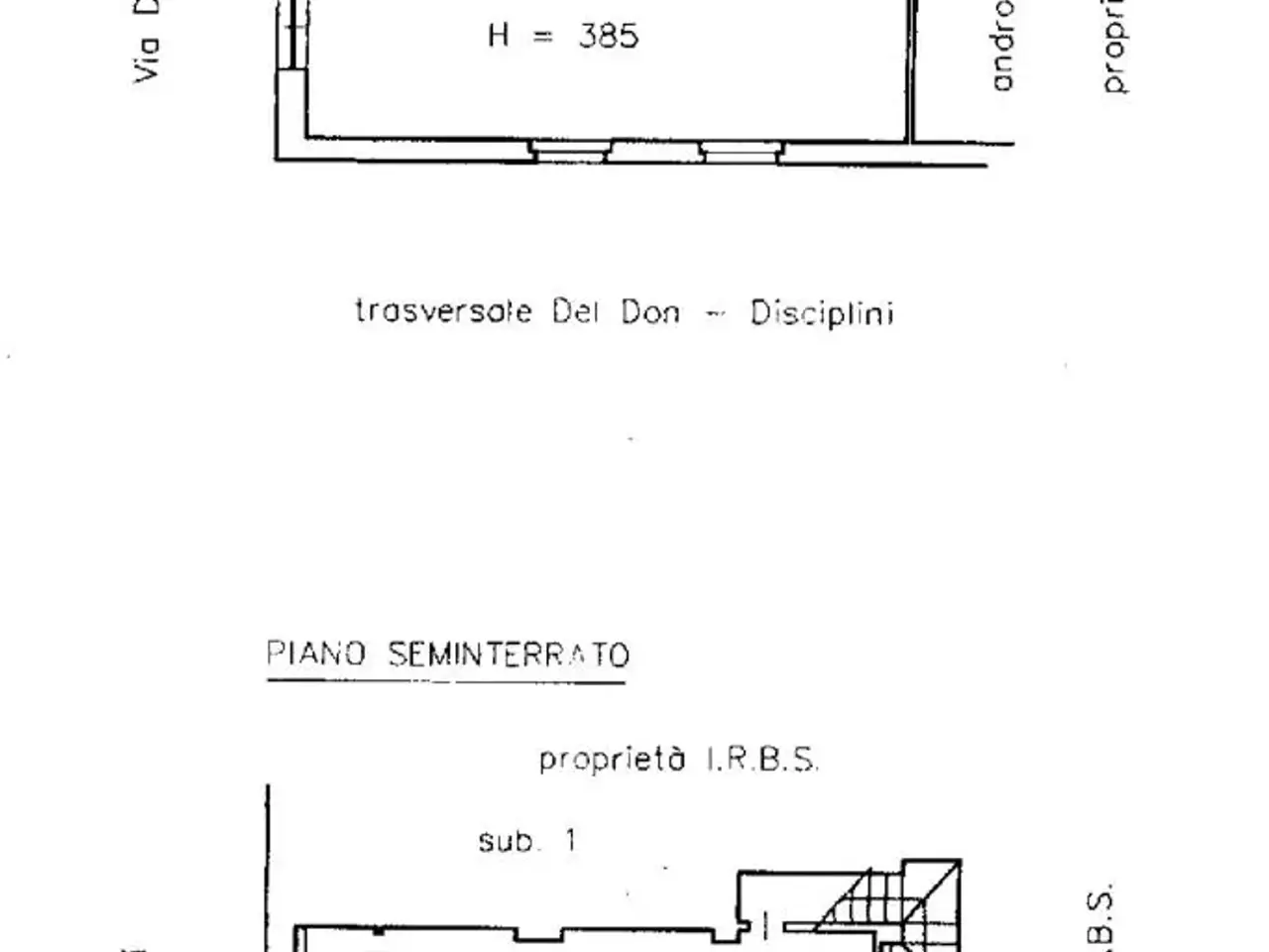 Negozio in Via Privata del Don 5, Milano, {3} - Planimetria 1