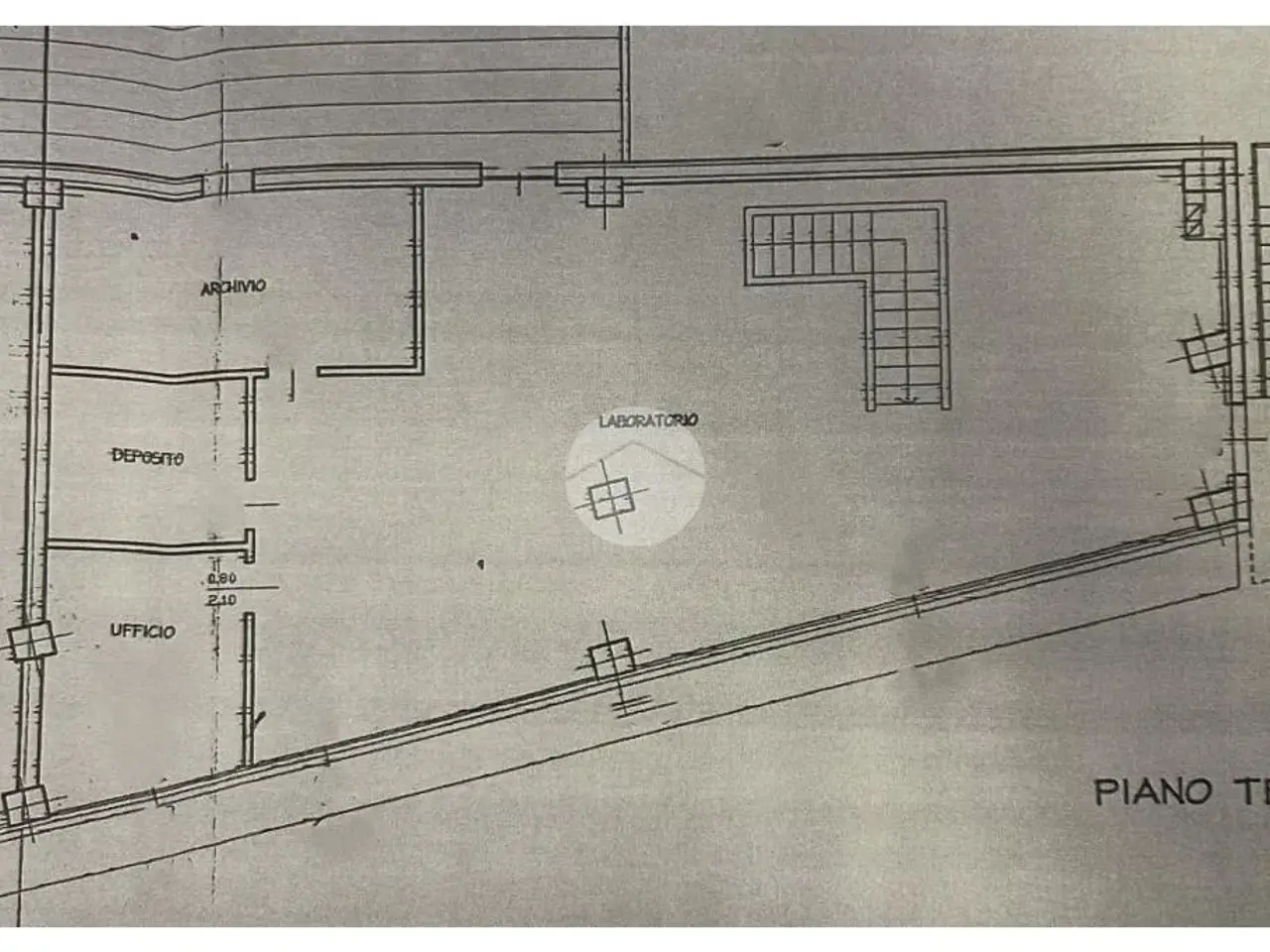 Capannone in Via Vergnano 18, Brescia, {3} - Planimetria 1
