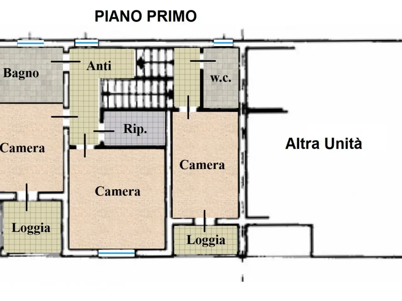 Villa in Via Ronchi del Volo, Casalserugo - Planimetria 1