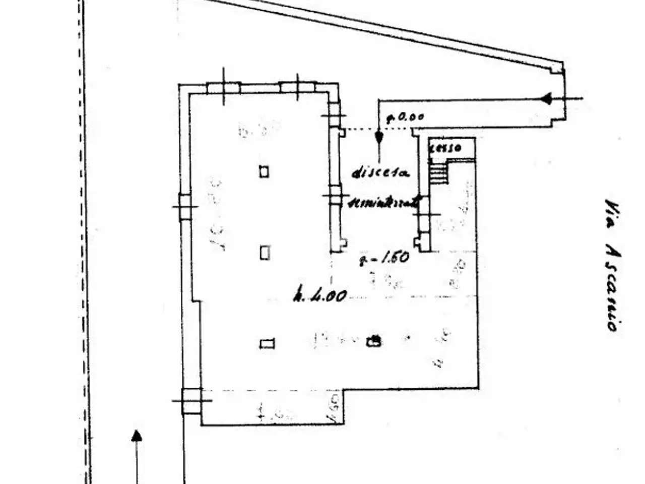 Magazzino in Via Enea, Napoli, {3} - Planimetria 1