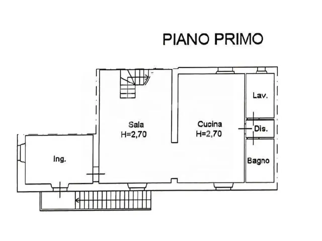 Rustico in vendita, Località Campagnola 2, Pozzolengo - Planimetria 1