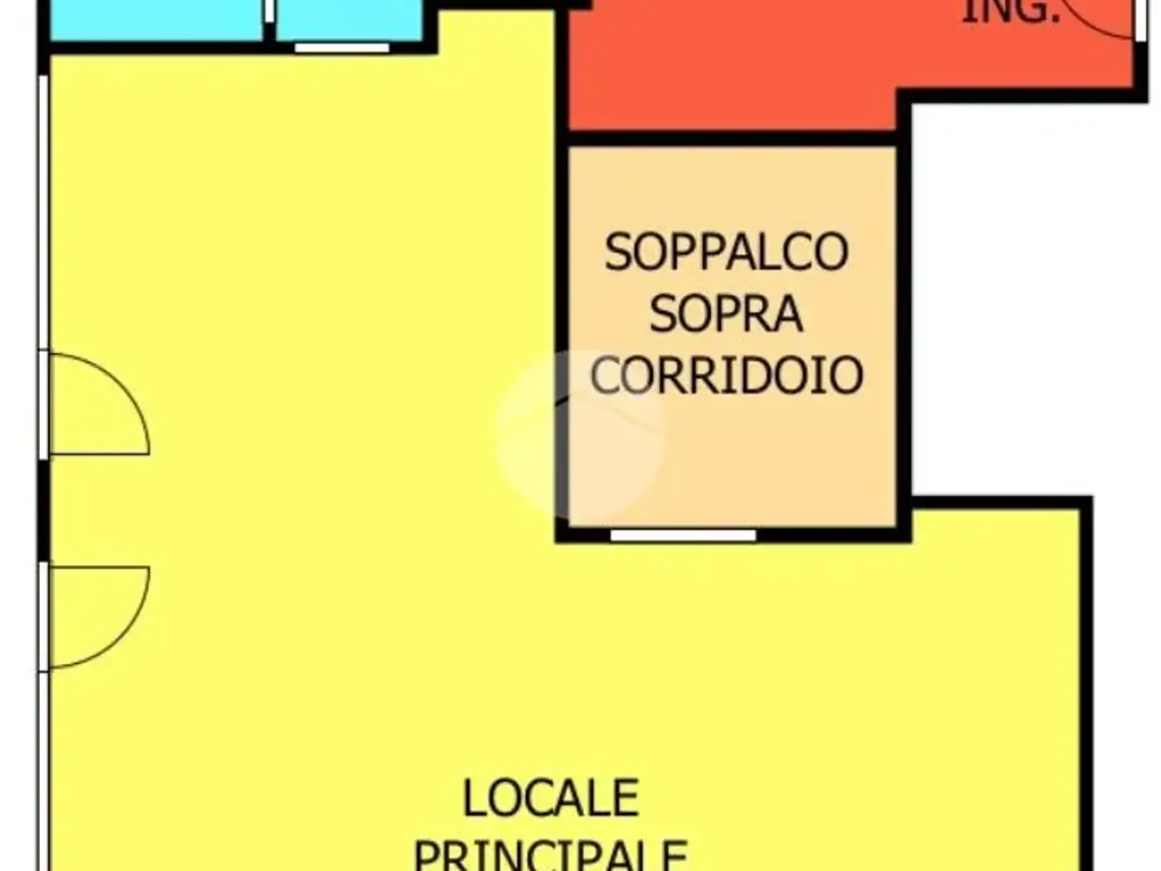 Negozio in Via Stradella 144, Torino, {3} - Planimetria 1