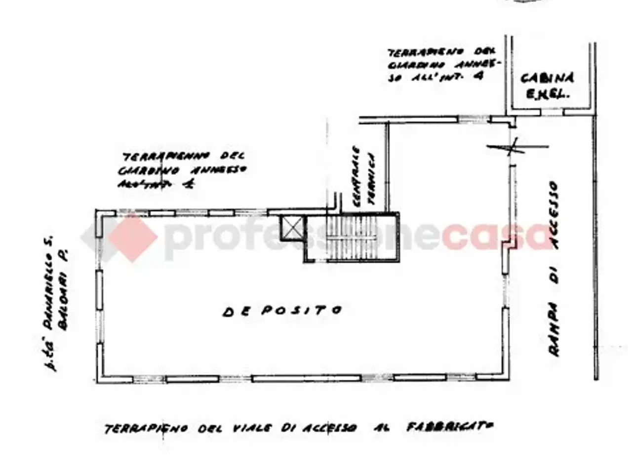 Magazzino in Via Martiri della Libertà  17, San Giorgio A Cremano, {3} - Planimetria 1