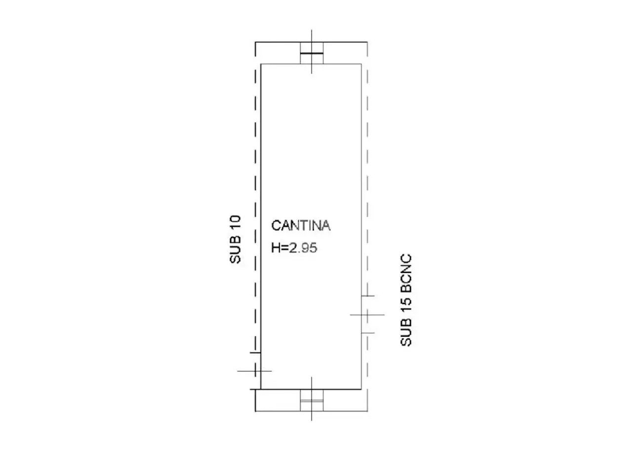 Magazzino in Strada Riano 9, Langhirano, {3} - Planimetria 1