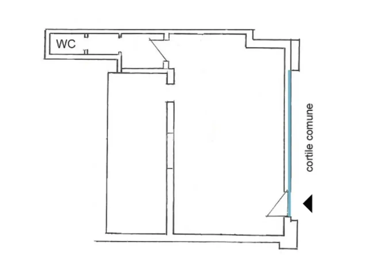 Negozio in Via Francesco Berni 9, Verona, {3} - Planimetria 1