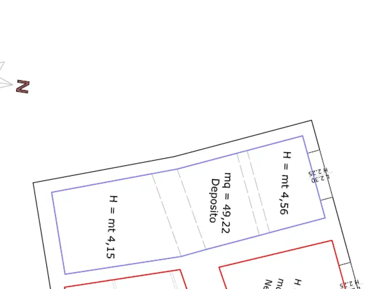 Magazzino in Via Morelli E Silvati 6, Nola, {3} - Planimetria 1