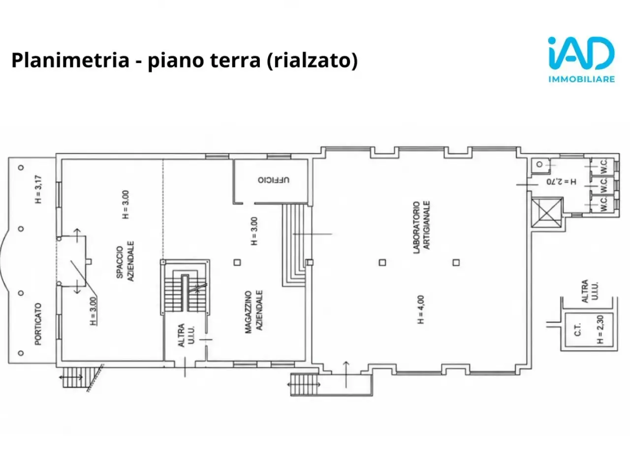 Negozio in Via Mazzini 8, Ronco All'Adige, {3} - Planimetria 1