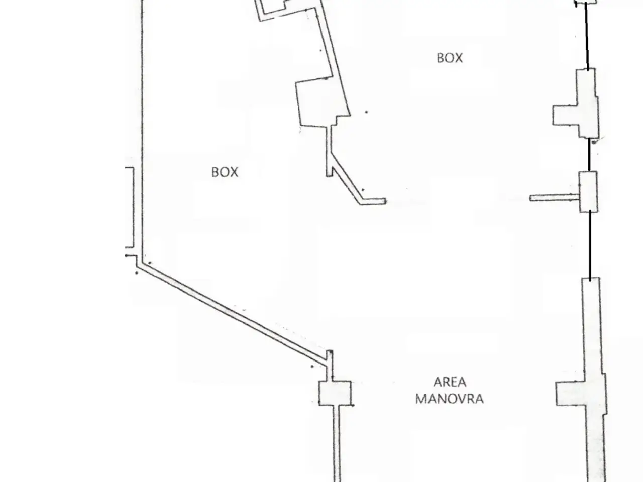 Parcheggio chiuso in Corso Viglienzoni 24, Savona, {3} - Planimetria 1