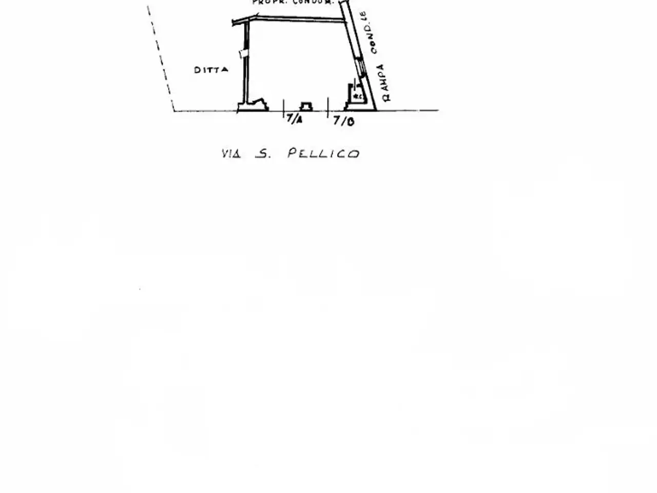 Negozio in Via Silvio Pellico, Foggia, {3} - Planimetria 1