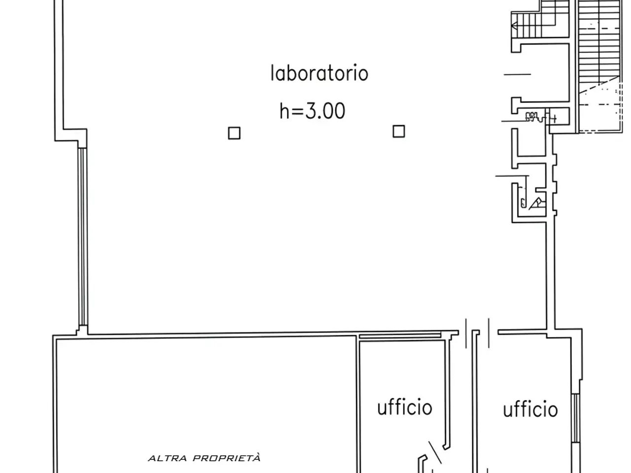 Capannone in a I Maggio 24, Empoli, {3} - Planimetria 1