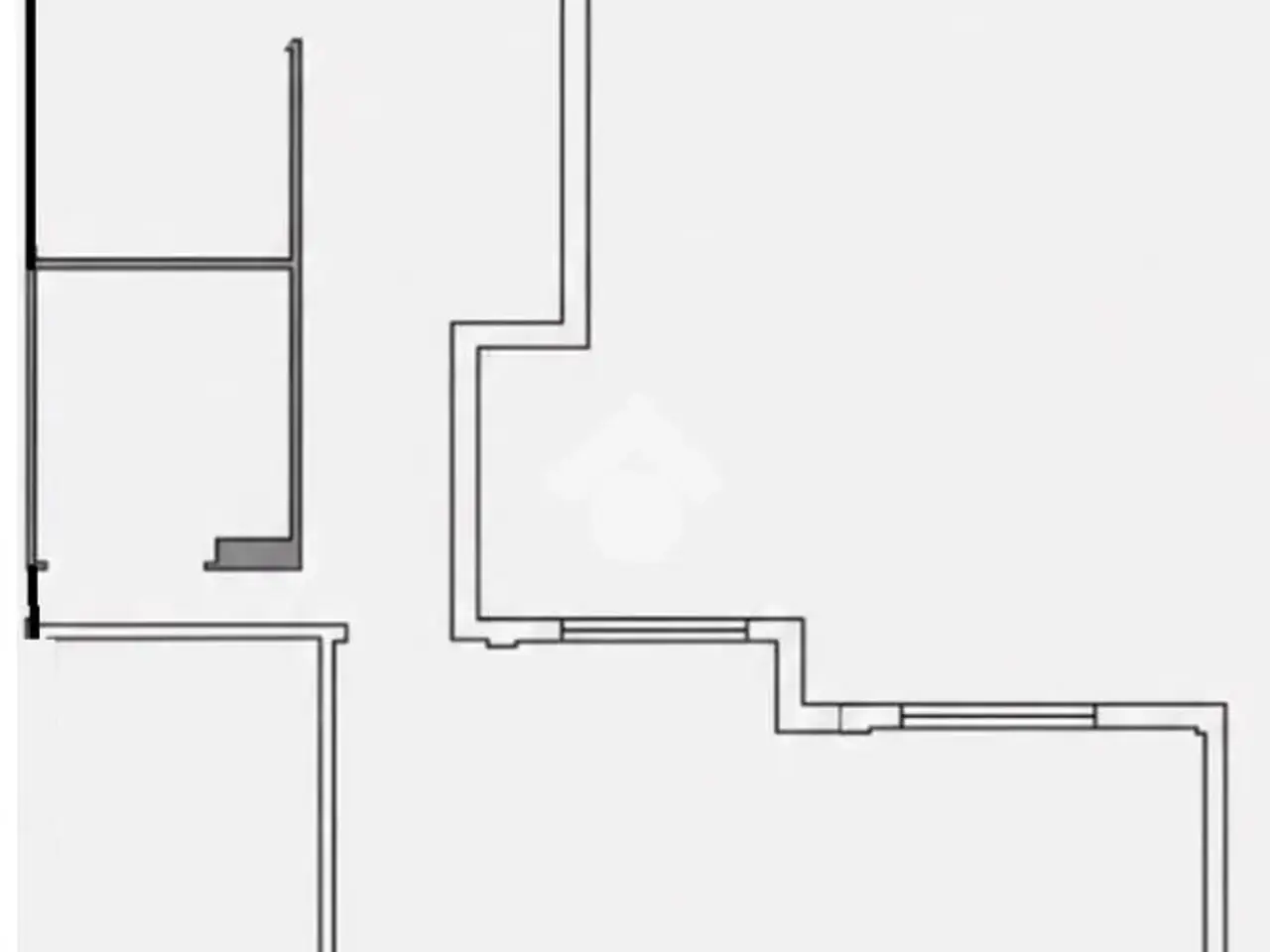 Ufficio in Via Roma 1, Ponte San Pietro, {3} - Planimetria 1